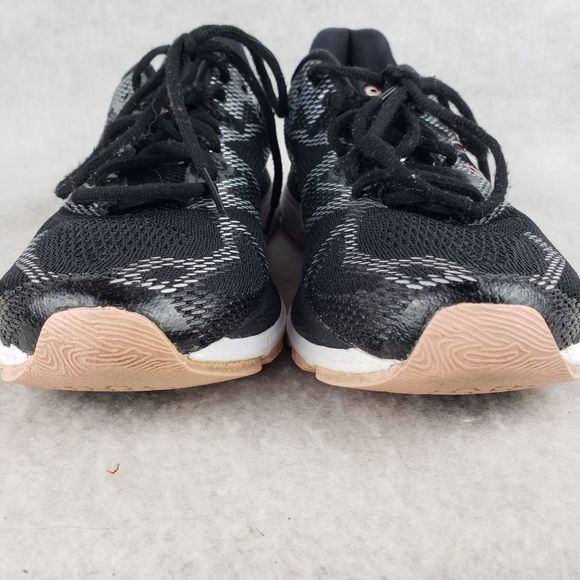 Asics Womens Gel Nimbus 20 T850N Black Running Shoes Lace Up Low Top Siz… - Picture 4 of 9